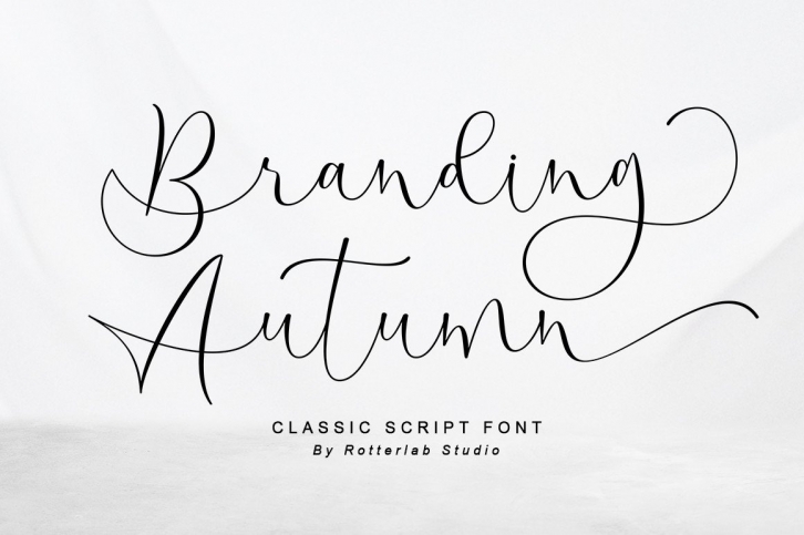 Branding Autumn Font Download