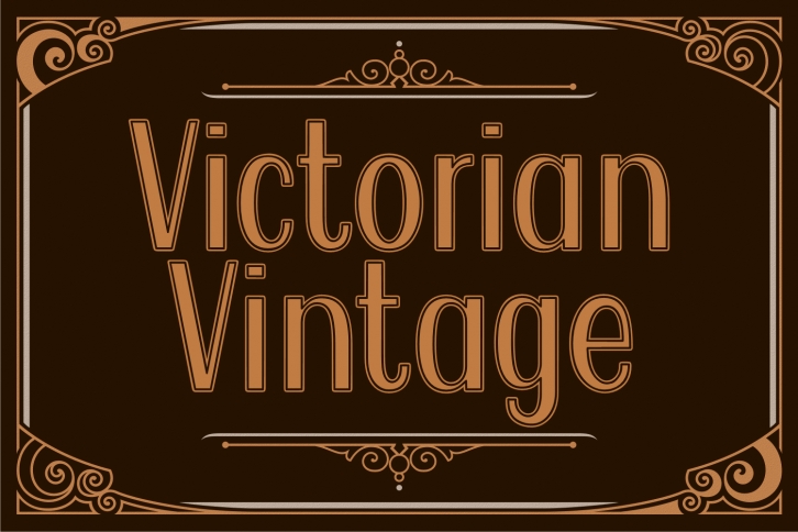 Victorian Vintage Font Download