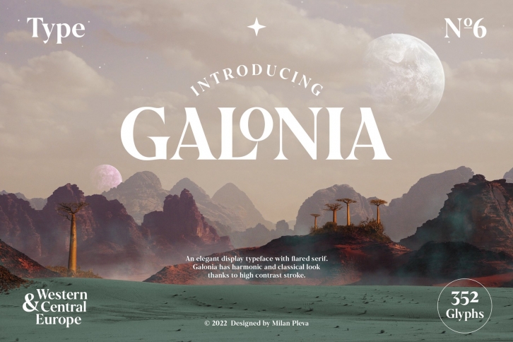 Galonia Type Font Download
