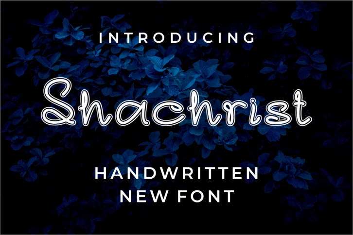 Shachrist Font Download