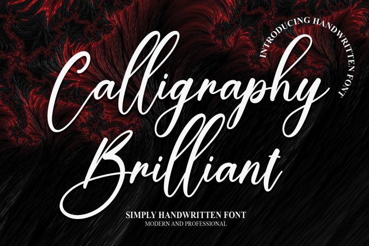 Calligraphy Brillia Font Download