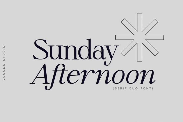 Sunday Afternoon Font Download