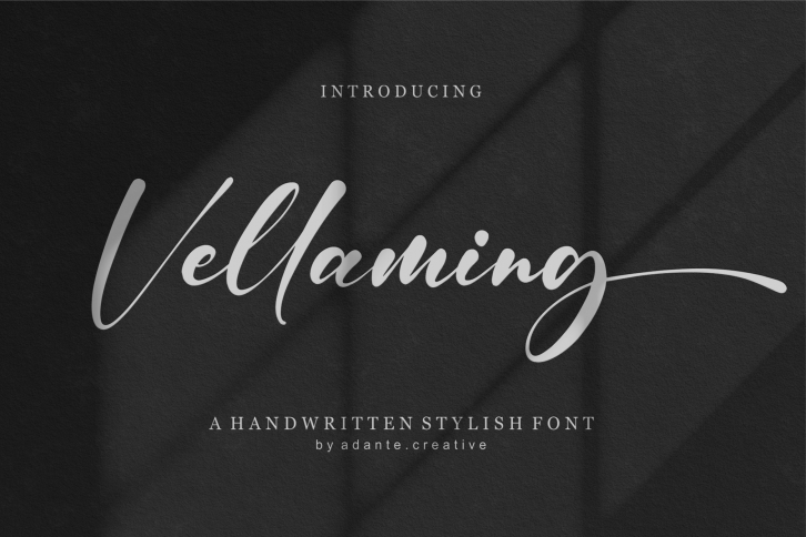 Vellaming Font Download