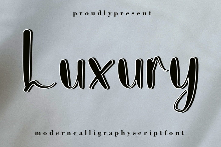 Luxury Font Download