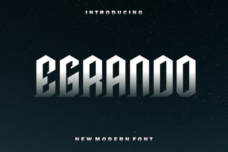 Egrando font Font Download