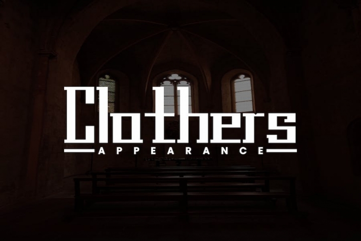 Clothers - Display Font Font Download