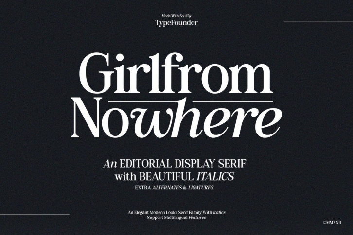 Girlfrom Nowhere Font Download