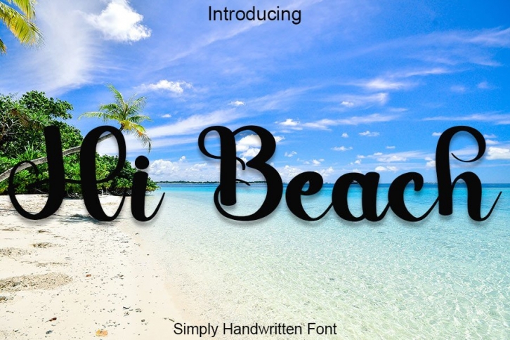 Hi Beach Font Download