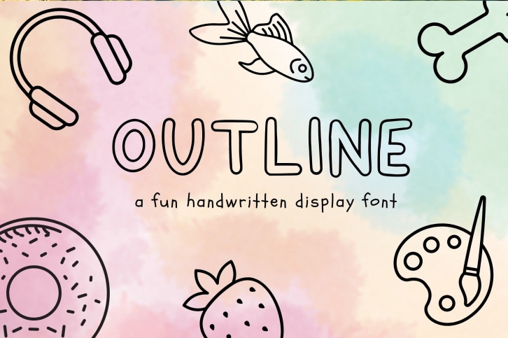 Outline Font Download