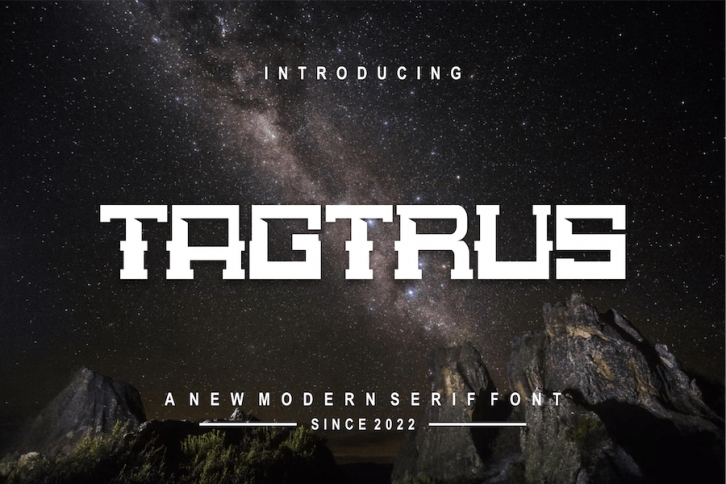 Tagtrus Font Font Download