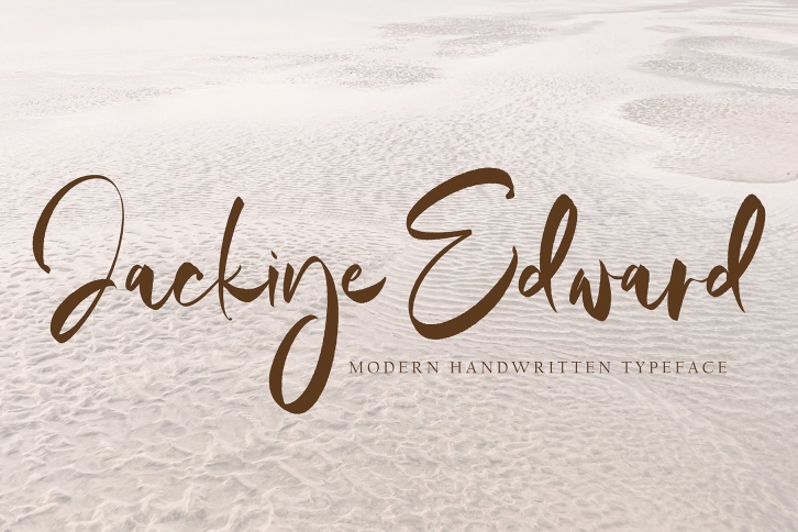 Jackiye Edward Font Download