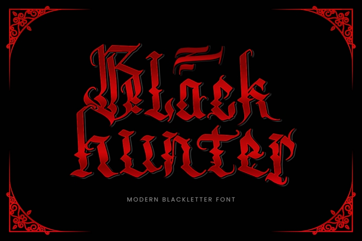 Blackhunter Font Download