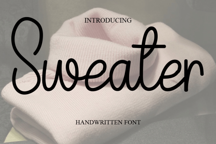 Sweater Font Download