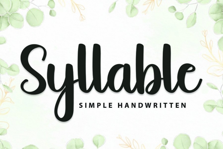 Syllable Font Download