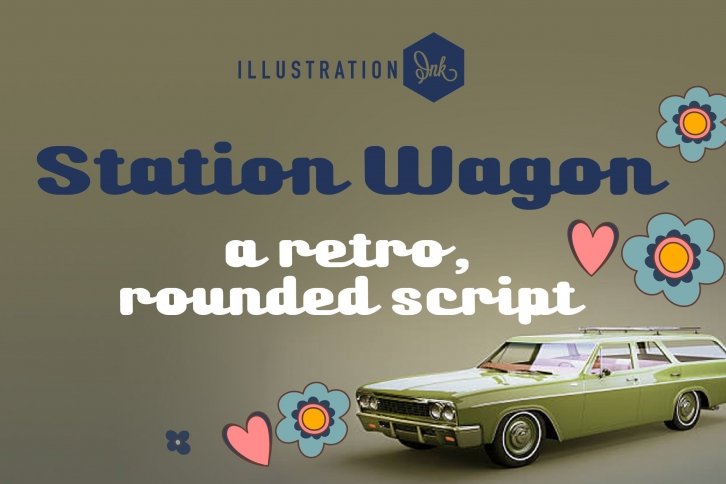 Station Wagon Font Font Download