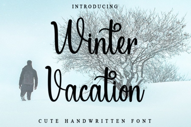 Winter Vacation Font Download
