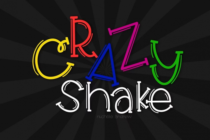 Crazy Shake Font Download