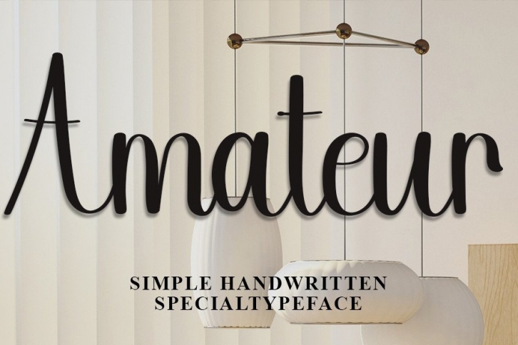 Amateur Font Download