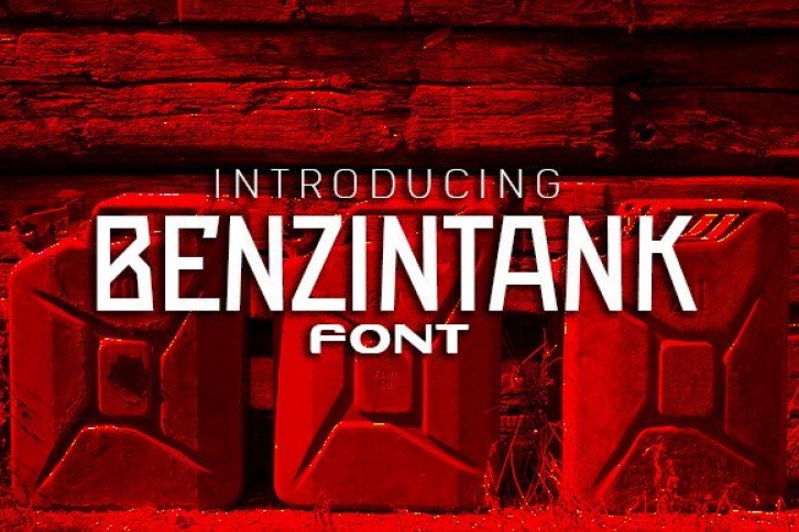 Benzintank Font Download