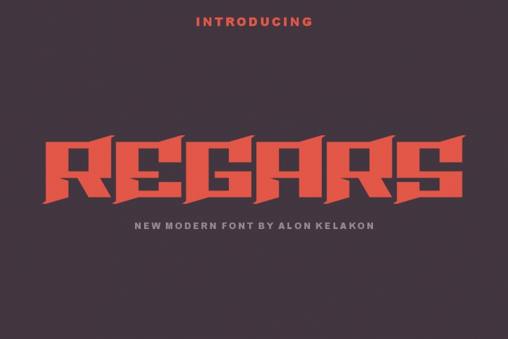 Regars Font Download