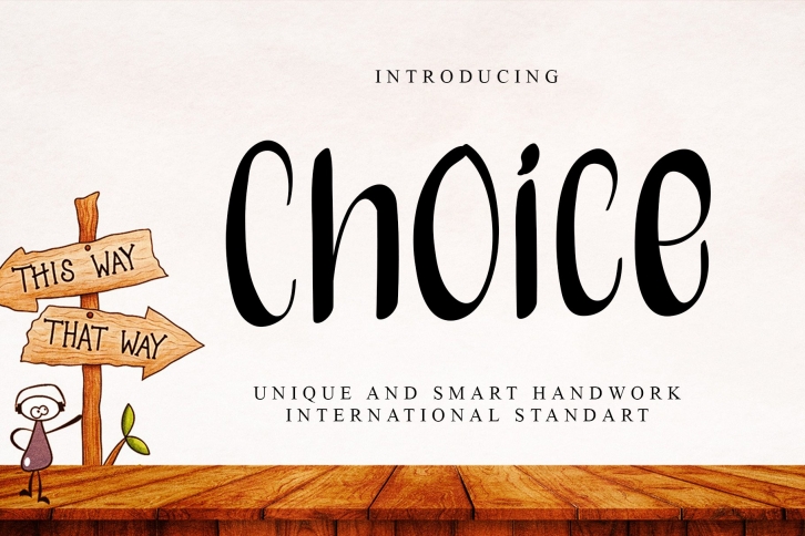 Choice Font Download