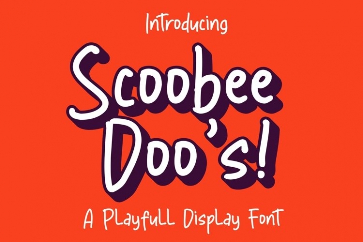 Scoobee Doos Font Download