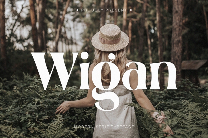 Wigan Modern Serif Typeface Font Download