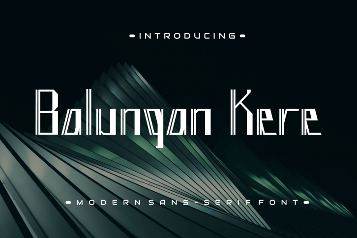 Balungan Kere Font Download