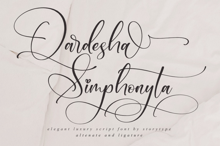 Qardesha Simphonyta Font Download