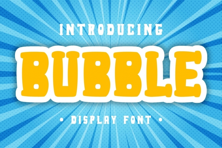 Bubble Font Download