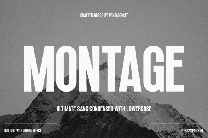 Montage Font Download