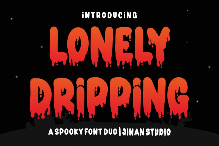 Lonely Dripping Font Download