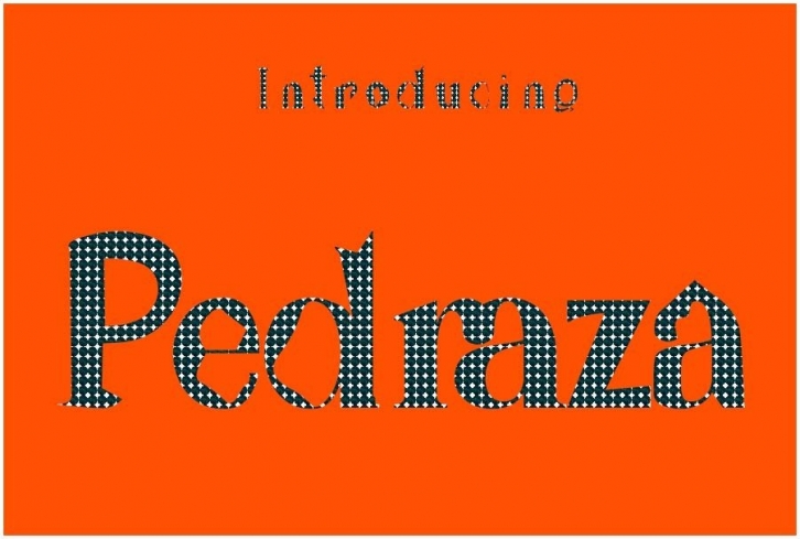 Pedraza Font Download