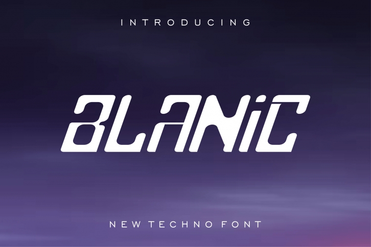 Blanic Font Download