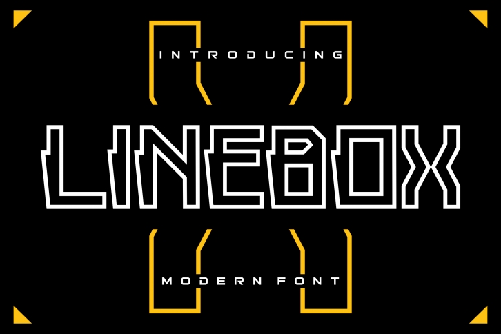 Linebox Font Download