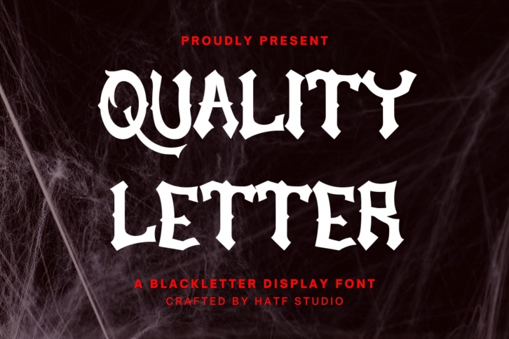 Quality Letter Font Download