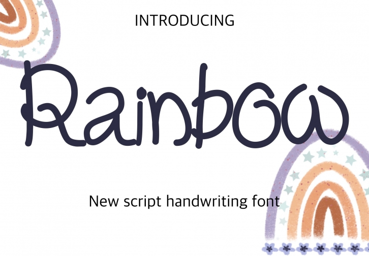 Rainbow Font Download