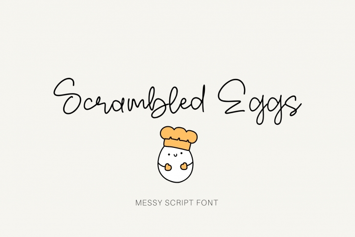 Scrambled Eggs Font Download