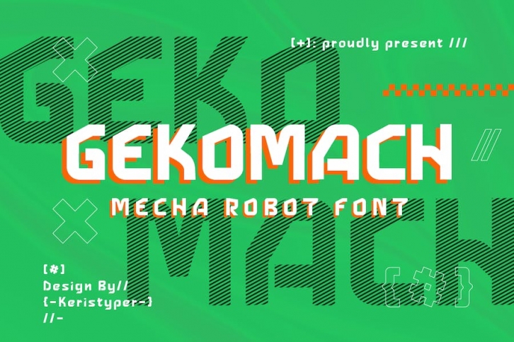 Gekomach Font Font Download
