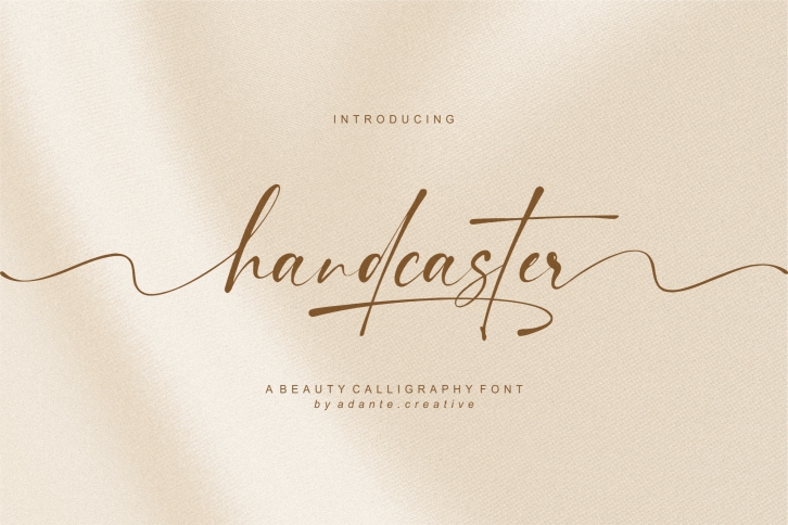 Handcaster Font Download