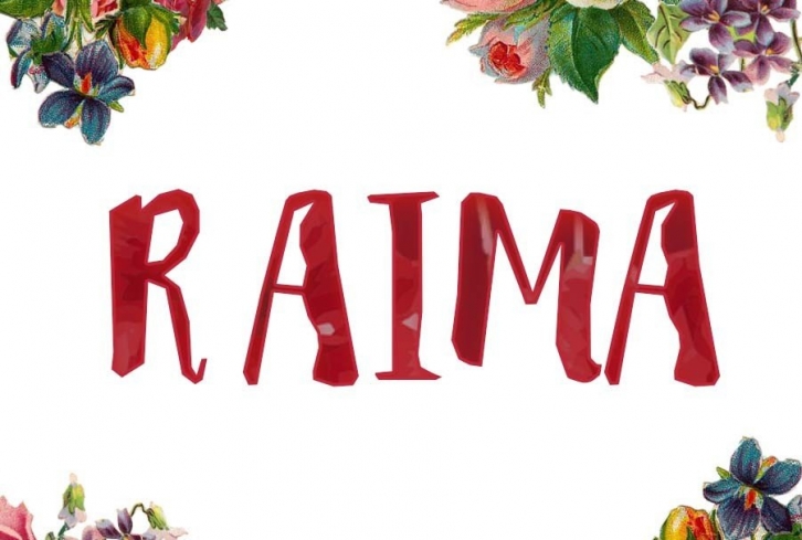 Raima Font Download