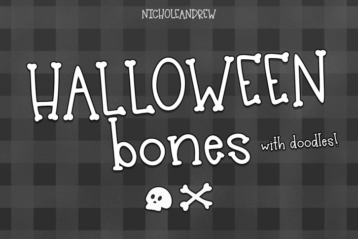 Halloween Bones Font Download
