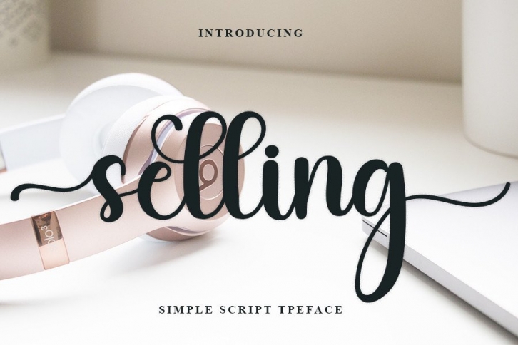 Selling Font Download