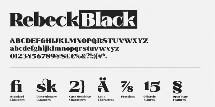 Rebeck Font Download