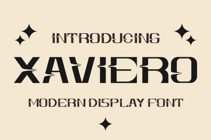 XAVIERO Font Font Download