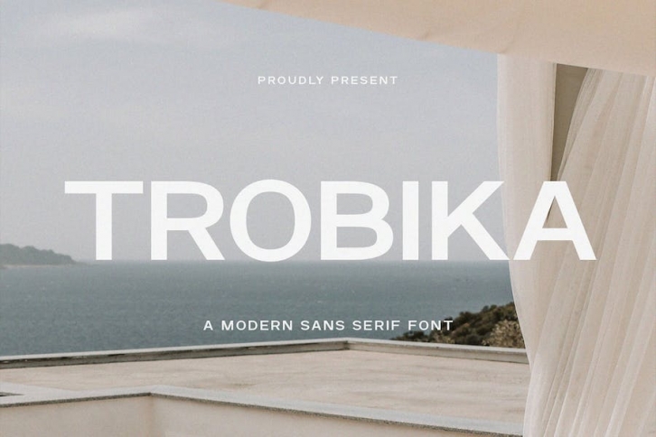 Trobika – Modern Sans Serif Font Download