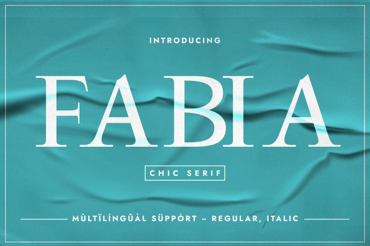 Fabia Font Download