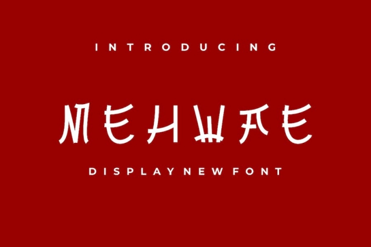 MEHWAE Font Font Download