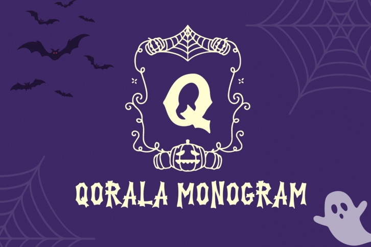 Qorala Monogram Font Download
