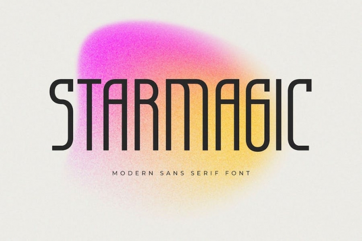 Starmagic â€“ Modern Sans Serif Font Download